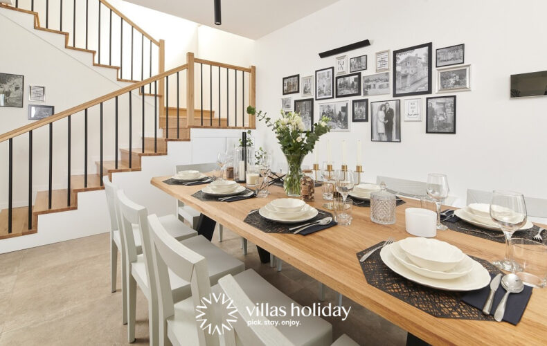 Spacious dining area of Villa Grgo