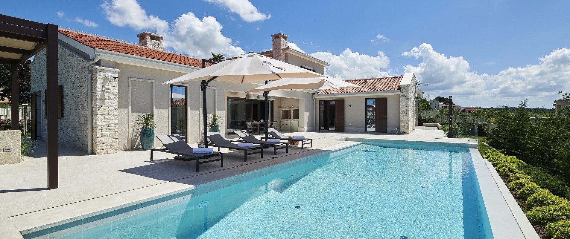 Modern Villa Efa with a swimming pool