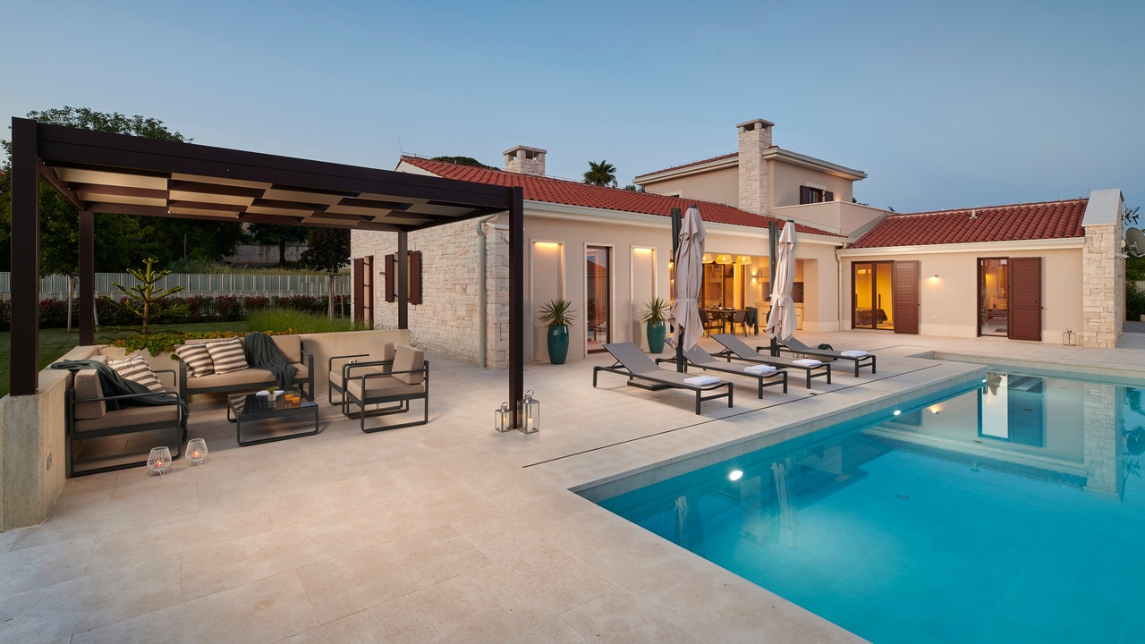 Modern Villa Efa with a swimming pool