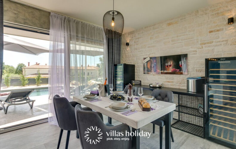 Dining area of Villa Lavanda