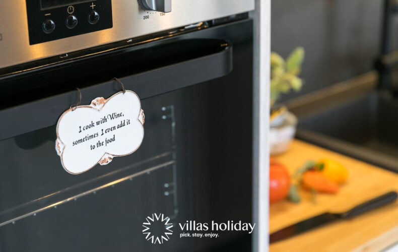 Kitchen details of Villa Lavanda