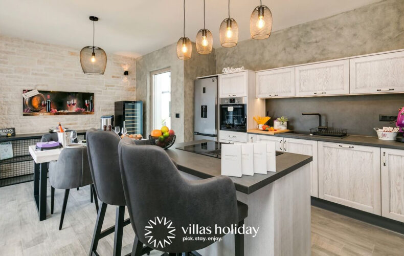 Kitchen area of Villa Lavanda