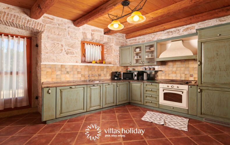 Kitchen area of Villa Tamaris