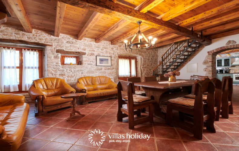 Living room of Villa Tamaris