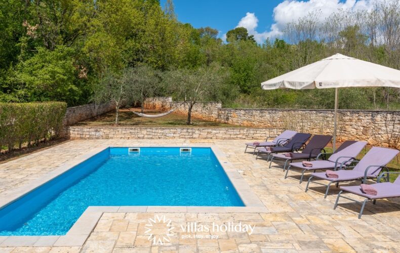 Charming pet-friendly villa with swimming pool in central Istria