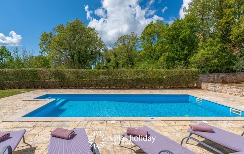 Charming pet-friendly villa with swimming pool in central Istria