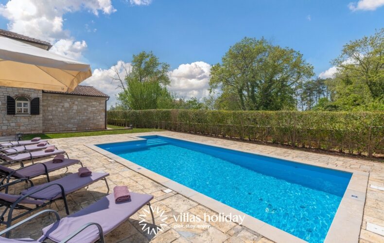 Charming pet-friendly villa with swimming pool in central Istria