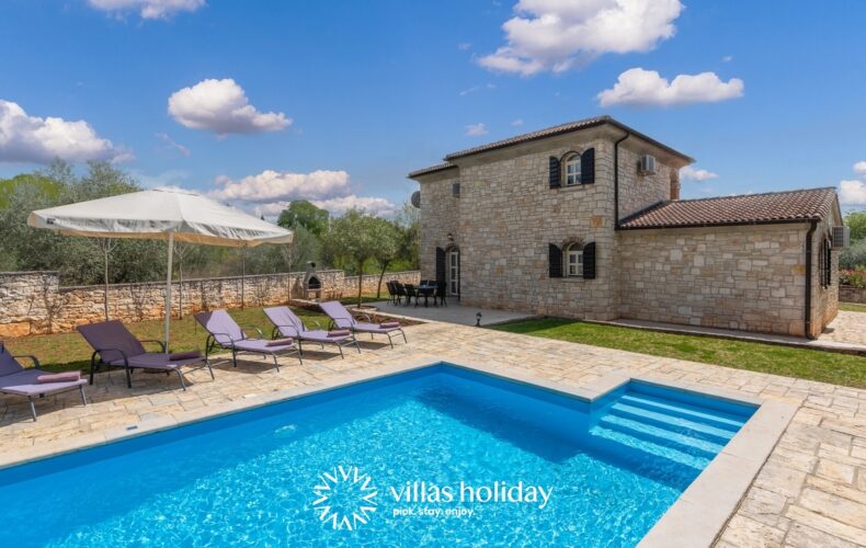 Charming pet-friendly villa with swimming pool in central Istria