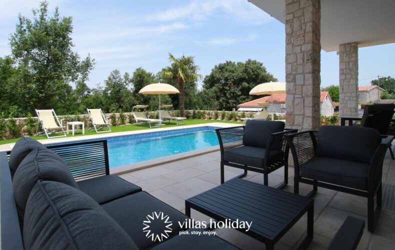 Lounge area of Villa Sara