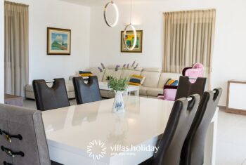 Dining area of Villa Alba