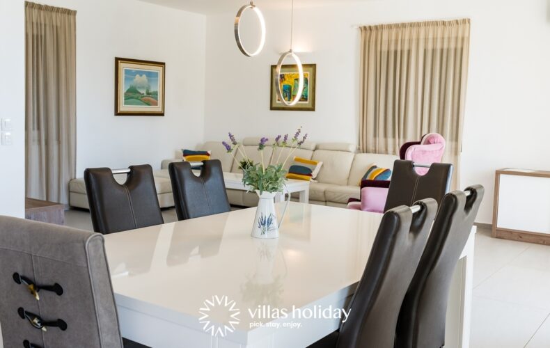 Dining area of Villa Alba