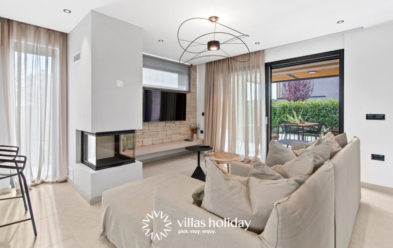 Living room of Villa Vallis