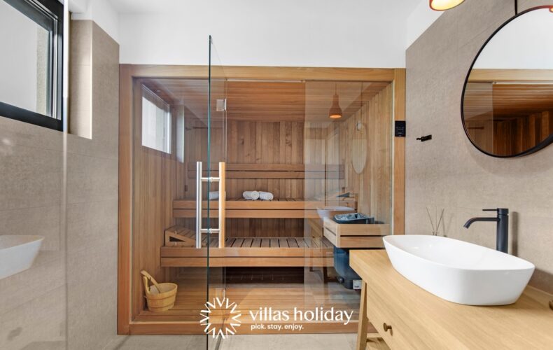 Sauna of Villa Vallis