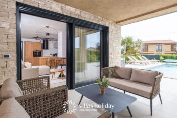 Lounge area of Villa Vallis