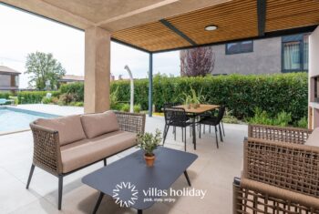 Lounge area of Villa Vallis