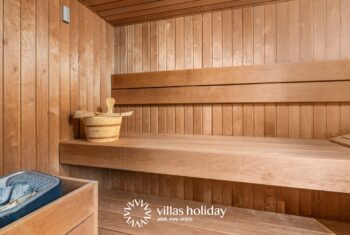 Finnish sauna of Villa San Vincenti