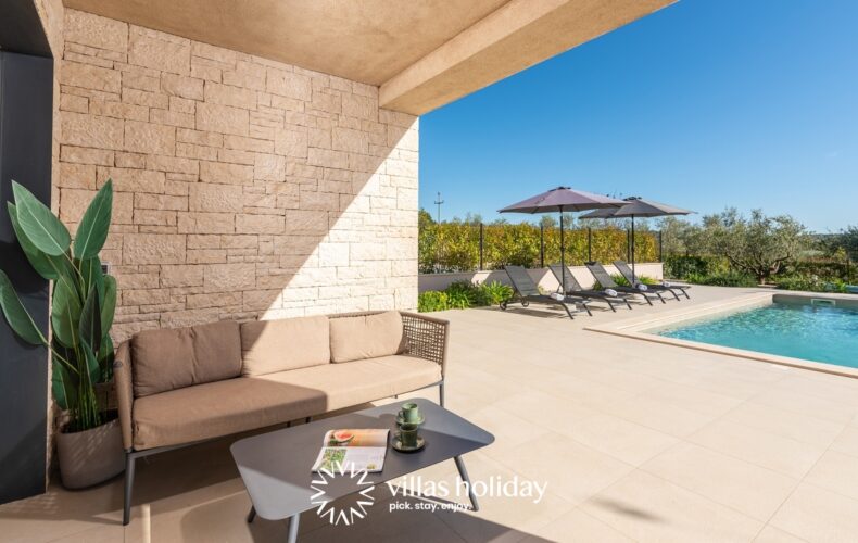 Lounge area of Villa San Vincenti