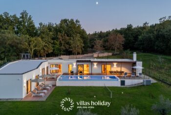 Villa with heated swimming pool and spacious garden in coastal Istria