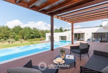 Lounge area of Villa Istria Green