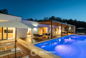 Villa with heated swimming pool and spacious garden in coastal Istria